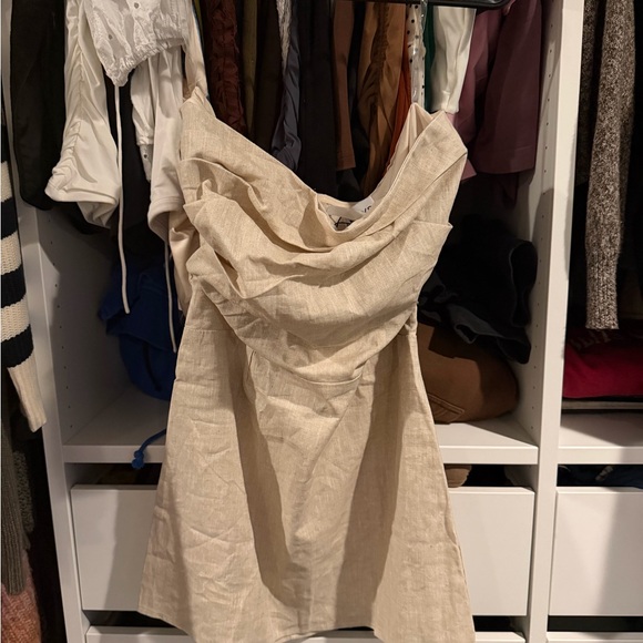 SNDYS REVOLVE ROMI DRESS IN NATURAL - Picture 2 of 3